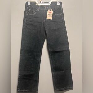 Boys Levi’s 550 Denim Blue Jeans Size 10 Regular (25x25)